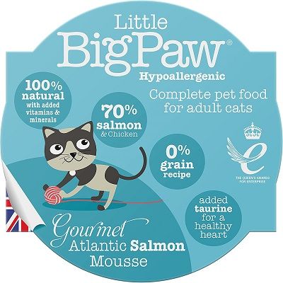 Little BigPaw Gourmet Atlantic Salmon Mousse For Cats
