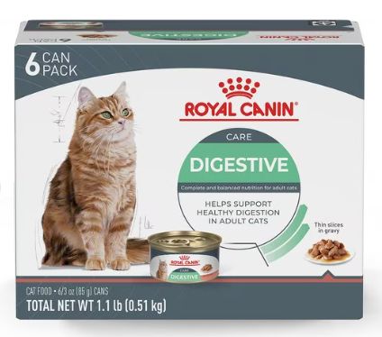 Royal Canin Feline Care Nutrition Digestive Care Thin Slices in Gravy Canned Cat Food